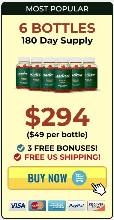 Leanzene 6 bottles